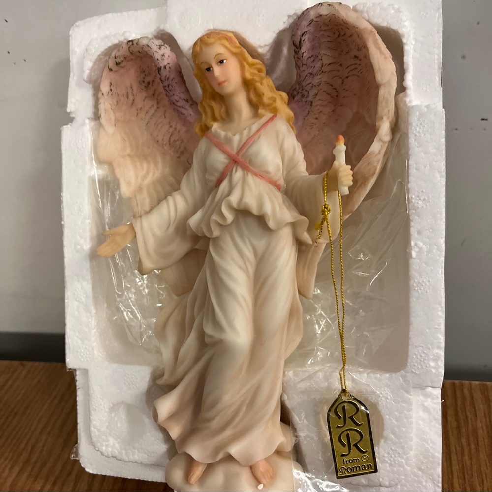 Roman Seraphim Classics Angel "Priscilla Benevolent Guide" #69301 Vintage.